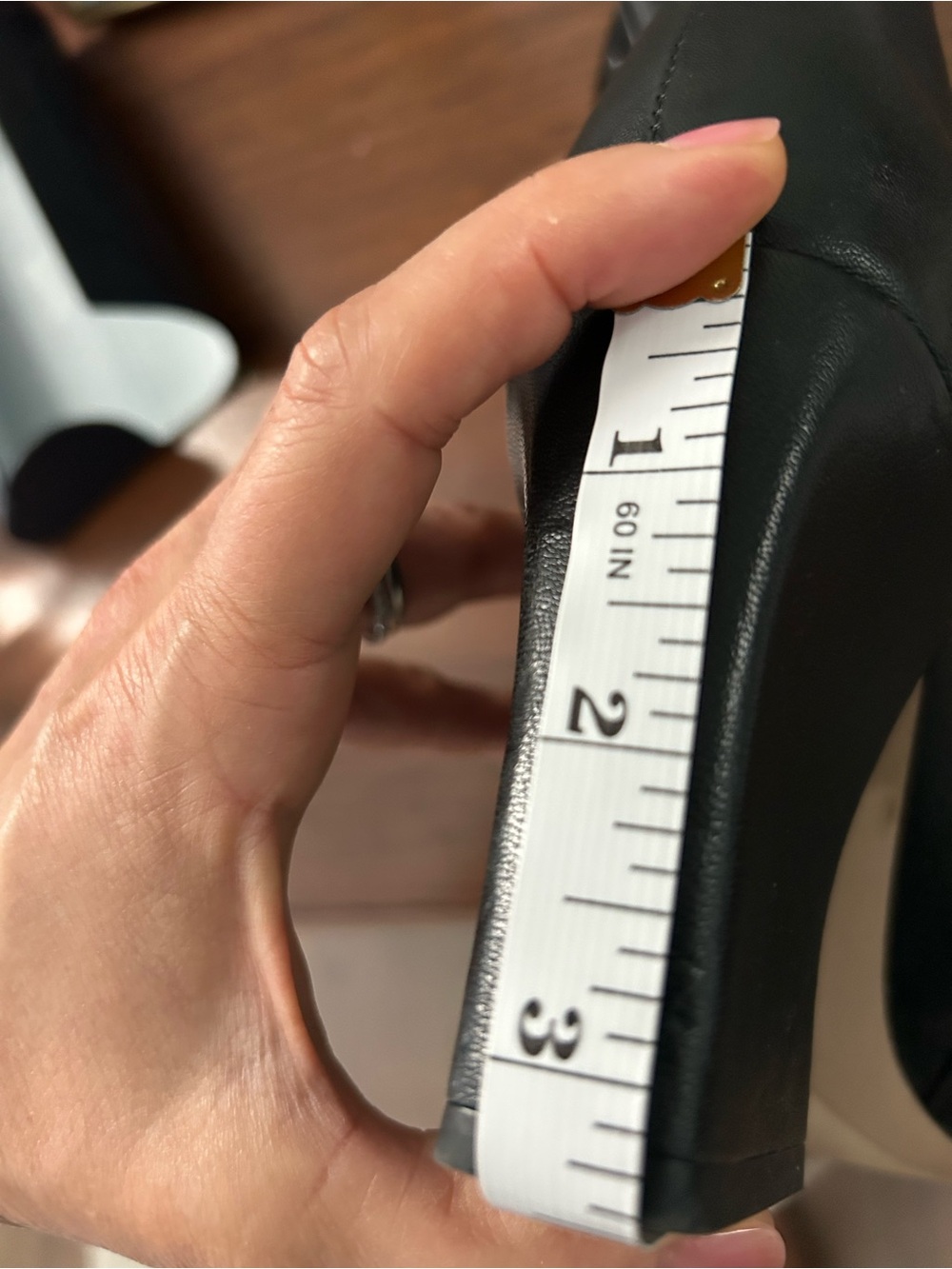 Franco Sarto Black Pointed-Toe Leather Ankle Boots - Picture 10 of 10